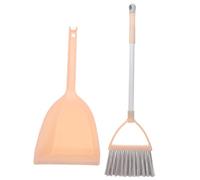 ROMISBABA Adjustable Broom and Dustpan Set Lightweight Cleaning for Boys and Indoor Home Use