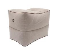 ROMISBABA Adjustable Inflatable Leg Rest Pillow for Storage Bag Lightweight Washable PVC Foot Rest for Airplane and Train Travel Portable Airplane Bed Footrest for Comfortable Leg Elevation