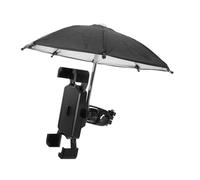 ROMISBABA Adjustable Shockproof Phone Holder with Sunshade for Motorcycle Electric Bike Bicycle Portable Lightweight Bike Mount for Outdoor Riding Accessories