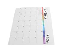 ROMISBABA Aesthetic Magnetic Monthly Calendar for Refrigerator with Large Writable Blocks Colorful Fridge Magnet Planner for Easy Organizing Clear Graphics and Quick Updates Kitchen