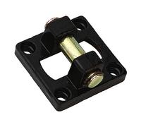 ROMISBABA Air Cylinder Clevis Mounting Bracket with Bolt Polished Cylinder Base Holder for Industrial Automation Support