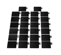 ROMISBABA Alphabetical Vinyl Record Dividers A-z Set, Black Vinyl Organizer Cards for Record Crate Storage, Media Shelf Index Tabs for Home Library and Music Collection