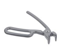 ROMISBABA Aluminum Alloy Bowl Clamp Pot Lifter with Anti-Scald Handle Wide Curved Mouth Kitchen Gadget for Hot Dish Pizza Pan Plate and Bowl Grip Multi-Purpose Household Cooking Tool for