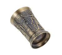 ROMISBABA Ancient Egyptian Style Wine Cup Smooth Surface Cocktail Goblet for Home Desktop Decoration Retro Vintage Adornment Material