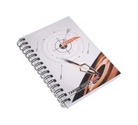 ROMISBABA Archery Target Journal for Compound Bow with Accurate Scoring and Performance Analysis, White Scorebook Made of Abs and Paper, for Competition and Outdoor Environments