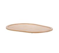 ROMISBABA Bamboo Mixer Sliding Mat for Kitchen Appliances with Nonslip Pad and Effortless Movement, Elegant Natural Design Tray for Stand Mixer and Appliance Countertop Slider