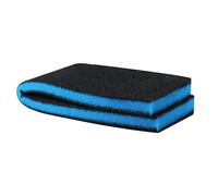 ROMISBABA Biochemical Reusable Sponge for Aquarium Chemical Pad Fish Tanks Filter Black Double Layer Filtration after Cleaning and Suitable for Fresh Water Sea