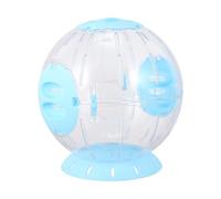 ROMISBABA Blue Plastic Hamster Run for Small Pets and Rats, Exercise and Training Activity Ball for Indoor Play and Fitness