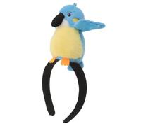 ROMISBABA Blue Plush Bird Hair Accessory Headband and Adults Featuring Secure Fit and No Small Detachable Parts, for Social Platform Posts and Photos with Cartoon and Realistic Style