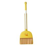 ROMISBABA Boy Girl's Broom Dustpan Set Playful Design Mini Cleaning Set Safe for Boys and Girls Encourages Responsibility