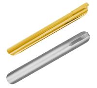 ROMISBABA Bread Dough Scraper Collects Debris Efficiently Stainless Steel 2pcs with Clip Holder , Lightweight Metal Scraper Tool Ergonomic Design for Restaurant Use