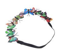 ROMISBABA Butterfly Photo Prop Headband Stylish Hair Accessory for Women Charming Simulation Butterfly Hairband for Weddings Parties Daily Use Gift for Moms Daughters Friends Random Color