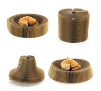 ROMISBABA Cat Scratcher Lounge Providing a Comfortable Place to Scratch and Rest Made of Corrugated Paper Foldable for Kitty Indoor Use
