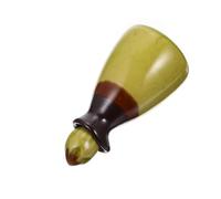 ROMISBABA Ceramic Essential Oil Holder Bottle with Beautiful Look and Fashion Taste 80ml Green Decorative Diffuser for Office and Salon Displaying Perfumes and Fragrance
