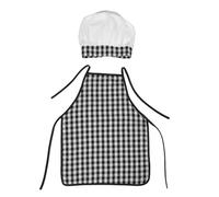 ROMISBABA Chef Costume for 3-12 Months with Adjustable Straps Comfortable Acrylic Fibres Apron and Hat Set for Cooking and Imaginative Play Newborn Photography Prop