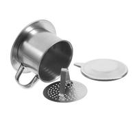 ROMISBABA Coffee Making Dripper Versatile Stainless Steel Precise Drip System Generous Capacity Coffee Filter Home Brewing