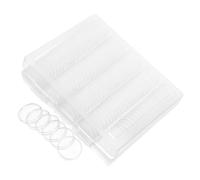 ROMISBABA Coin Capsules with Protective Gasket Coin Case Holder for Collectors Transparent Organizer Box for Secure Storage Display for Collection Supplies