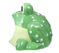 ROMISBABA Cute Cartoon Hamster Ceramic Hideout Cave House Small Animal PET Decoration Non-Toxic and Safe Ceramic Material for Hamster Toys and Retreats