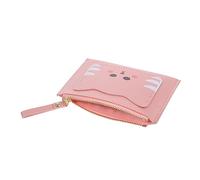 ROMISBABA Cute Cartoon PU Leather Wallet Multi Card Holder Purse with Zipper for Women Stylish Coin Bag for Home Travel Office Daily Use for Moms Friends