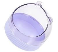 ROMISBABA Cute Hamster Food Bowl Acrylic Water and Food Bowl for Hamsters Guinea Pigs and Small Animals Compact Hanging Design Safe and Easy to Clean