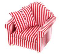 ROMISBABA Decorative Mini Hamster Sofa Cotton Chair with Pillow Soft Bed Suitable for Small Pets Such As Mice Squirrels and Hedgehogs