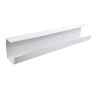 ROMISBABA Desk Wire Organizer Tray in White Pvc with Load-bearing Capacity and Spacious Storage Area for Cable Management, for Office Workers to Keep Wires Neat and Tidy