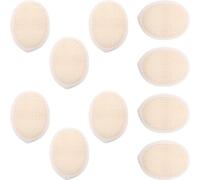 ROMISBABA Disposable for Gentle Exfoliation Loofah 10pcs Exfoliating Brush Made of Loofah Sponge and Cloth Expands While Soaking Wet Bath for Bathroom and Dorm Use