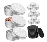 ROMISBABA Dog Scent Training Boxes with Magnetic Dots Canisters with Honeycomb Leaf and Juice Scent for Obedience and Nose Work for Dogs