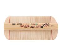 ROMISBABA Double Sided Bamboo Wide Tooth Comb for Dogs with Fine Tooth Design, Gentle on Scalp and Thoroughly Cleaning the Scalp, Vintage Style Grooming Tool Suitable for Thick Hair Pets