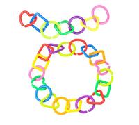 ROMISBABA Early Learning Connecting Ring for Boys and Educational Chain Link Puzzle Set for Car Seat and Stroller Travel Promotes Critical Thinking and Creativity