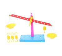 ROMISBABA Educational Stem Science Prop DIY Lever Balance for Early Development Activity Encourages Critical Thinking and Basic Physics Exploration