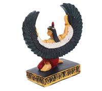 ROMISBABA Egyptian Goddess Candle Holder Resin Mythological Figure Decorative Candlestick Stand for Home Centerpiece Table Ornament