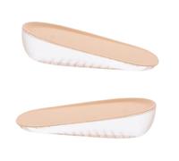 ROMISBABA Elastic Gel Height Increase Insoles for Men and Women Soft Silicone Shoe Risers with Design for Comfortable Invisible Height Boost Boost Inserts for Shoes