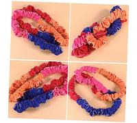 ROMISBABA Elastic Rainbow Pull Ring Stretch Rope for Outdoor Team Building Four Direction Running Band with Soft Cover Sensory Training Tool for Kindergarten and School Random Color