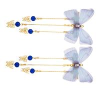 ROMISBABA Elegant Hanfu Hairpin Boys and Girls Butterfly Clip Fairy Jewelry for Girls Temperament Hair Clip Chinese Tassel Hair