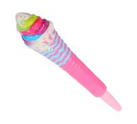 ROMISBABA Erasable Gel Pens Ice Cream Design Smooth Writing Colorful Stationery for School Crafting Gift Set Fun Decorative Markers for Boys
