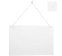 ROMISBABA Erasable Note Board Acrylic Memo Board with Hanging Rope for Home Office Easy to Share Messages and Organise Weekly Plans for Notes