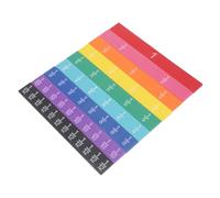 ROMISBABA EVA Fraction Demonstration Teaching Aid Math Counting for Educational Cognition Board Early Learning Tool for Hand-eye Coordination Development