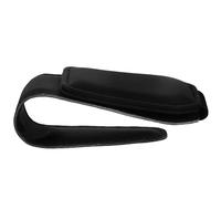 ROMISBABA Eyeglass Organizer Clip for Car Visor, PU Leather and Iron Magnetic Holder with Card and Document Storage for Windscreen Sunshade