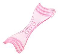 ROMISBABA Eyeliner Template Stencil Makeup Tool to Keep Finger Stable and Decrease Shakes with Abs Material Pink for Precise Eye Makeup Application for Beginners