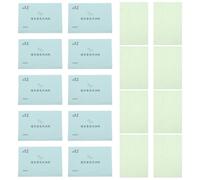 ROMISBABA Facial Oil Blotting Paper Ultra Thin Green Absorbing Sheets for Oily Skin Care 10 Boxes Effective Oil Absorbing Tissue for Face for T-Zone Around The Nose