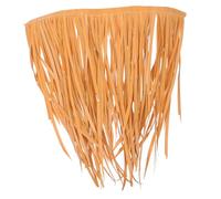 ROMISBABA Fire-Resistant Artificial Straw Roof Tile for Garden Patio Simulated Thatch Cover with Natural Look Weatherproof Decorative Roof Panel for Outdoor Tropical Shade and Landscape