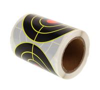 ROMISBABA Fluorescent Yellow Archery Target Marker Stickers Adhesive Precision Splatter Stickers for Backyard Shooting Practice Easy Peel-off No Residue