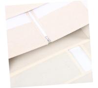 ROMISBABA Foldable Bedding Sheet Organizer with Handles and Secure Zipper Closure Cardboard Structure for Closet Storage Practical Bed Sheet Organizer Box and Protected Beige Single Unit