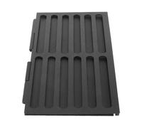 ROMISBABA Foldable Tabletop Mahjong Card Holder for Standard Scorecards and American Mahjong Cards, Space-saving Plastic Rack with Widened Base and Adjustable Viewing Angle for Home Parties