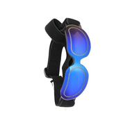 ROMISBABA Funny Colorful Pet Glasses for Dogs and Cats Adjustable Lightweight Blue Sunglasses with Metal and Plastic Frame Cute Decorative Spoof Accessories for Parties and Outdoor Use