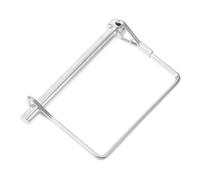 ROMISBABA Galvanized Trailer Hitch Pin with Safety Locking Coupler Pin for Secure Towing Versatile Compatible with Various Trailers and Couplers