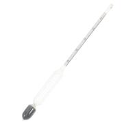 ROMISBABA Glass Alcohol Hydrometer for Wine Making Reusable Portable Alcohol Tester with Clear Scale Accurate Measurement Tool for Beginners and Homebrew Brewers