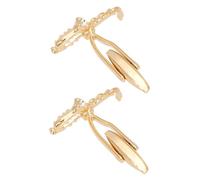 ROMISBABA Golden Saxophone Cufflinks for Men Musical Instrument Shirt Sleeve Buttons Polished Rounded Edges Stylish Gift for Musicians Boyfriends Husbands Fathers Suitable for Suits and