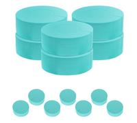 ROMISBABA Hair Curling Sponge Rings Heat-free Curling Fixing Tool 12pcs C-shaped Blue Stylish and Trendy Style Tool for Long and Thick Hair for Salon and Home Use